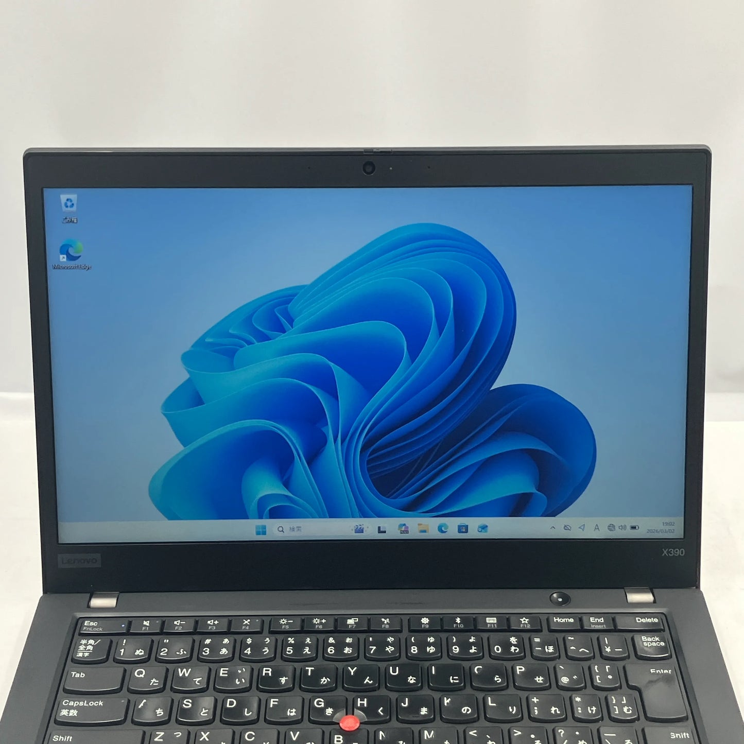 【中古Cランク】Lenovo ThinkPad X390 Core i5 8265U/メモリ8GB/SSD 256GB/13.3インチ/Windows 11 Pro