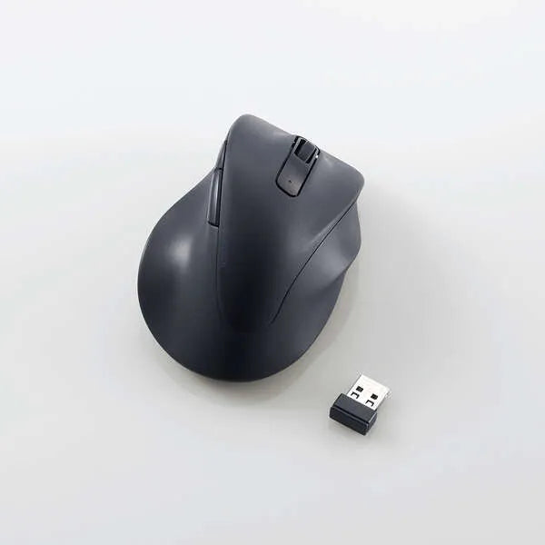 【新品】ELECOM ワイヤレスマウス EX-G 無線2.4GHz 静音 Sサイズ 5ボタン 「AskDoctors評価サービス」認証 抗菌 ブラック