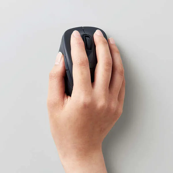 【新品】ELECOM ワイヤレスマウス EX-G 無線2.4GHz 静音 Sサイズ 5ボタン 「AskDoctors評価サービス」認証 抗菌 ブラック