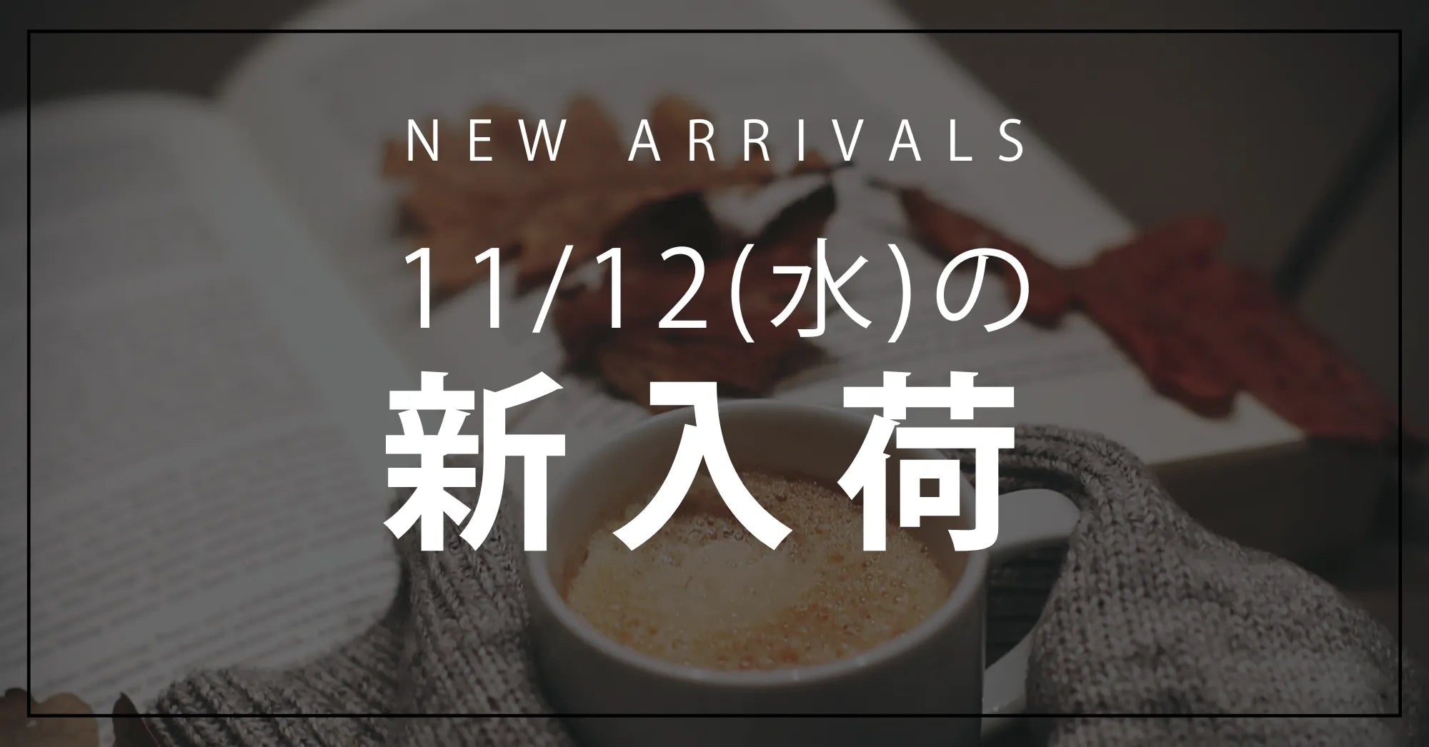 今日の新入荷アイテムお知らせ【2025年11月12日号】