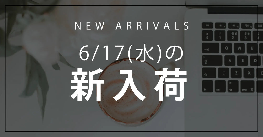 今日の新入荷アイテムのお知らせ【2026年6月17日号】