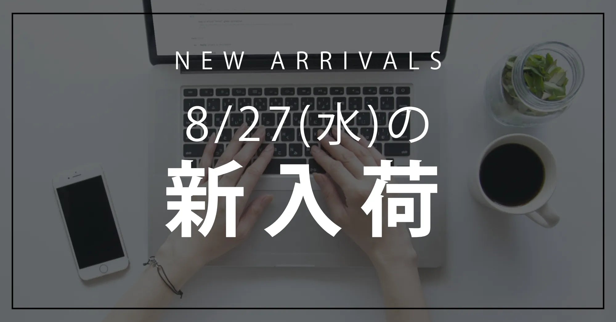 今日の新入荷アイテムお知らせ【2025年8月27日号】