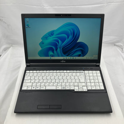 【中古Bランク】富士通 LIFEBOOK A579 Core i5 8365U/メモリ 8GB/SSD 256GB/15.6インチ/マルチドライブ/Windows 11 Pro
