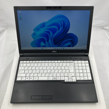 【中古Bランク】富士通 LIFEBOOK A579 Core i5 8365U/メモリ 8GB/SSD 256GB/15.6インチ/マルチドライブ/Windows 11 Pro