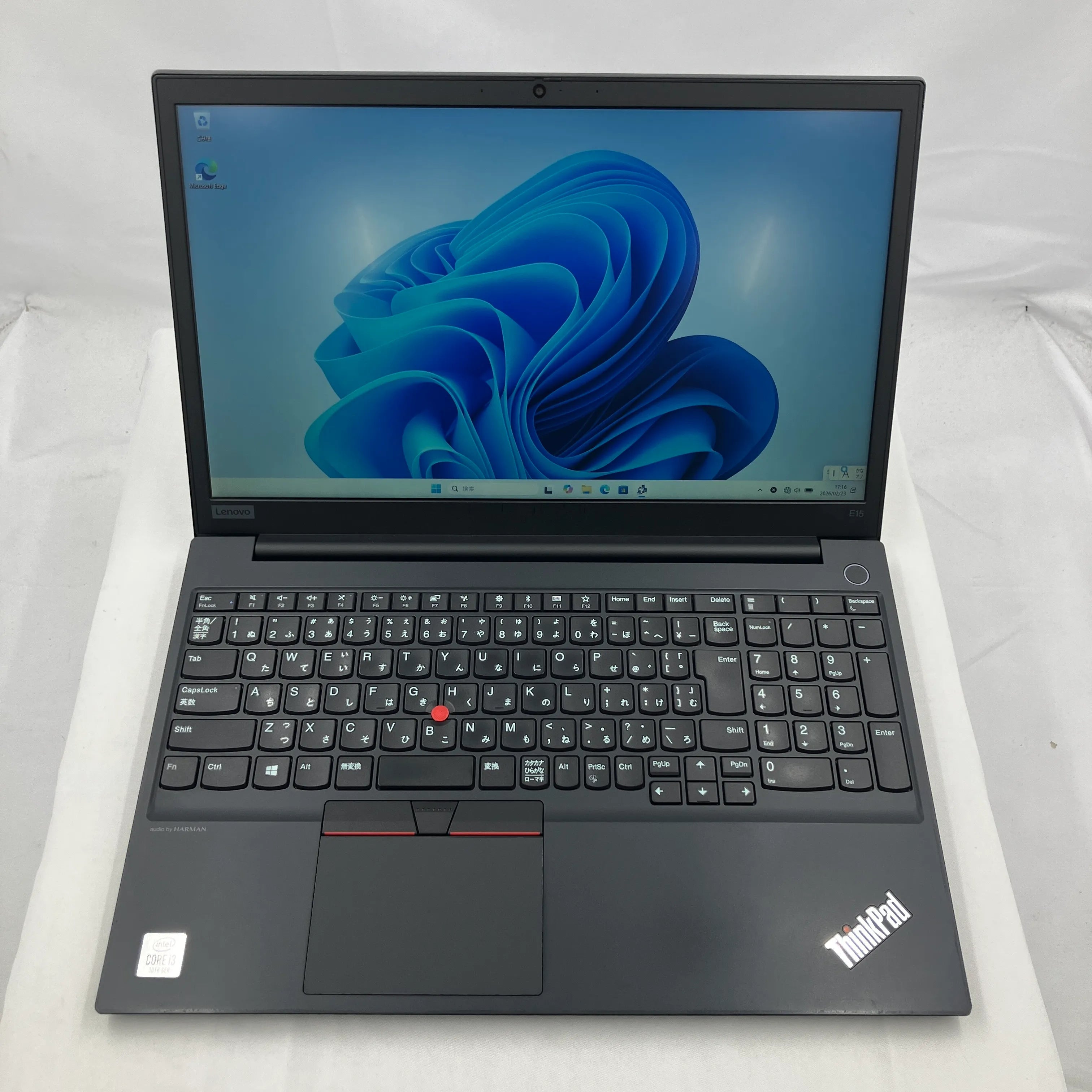 【中古Dランク】Lenovo ThinkPad E15 Core i3 10110U/メモリ8GB/SSD 256GB/15.6インチ フルHD/Windows 11 Pro