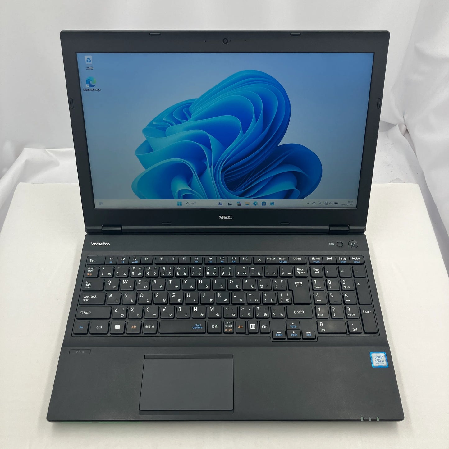 【中古Dランク】NEC VersaPro VKT16/X-4 Core i5 8250U/メモリ 8GB/SSD 256GB/15.6インチ/Windows 11 Pro
