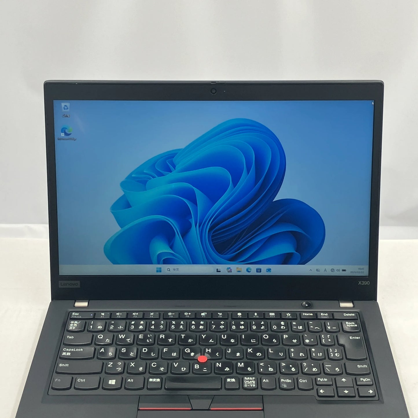 【中古Cランク】Lenovo ThinkPad X390 Core i5 8265U/メモリ8GB/SSD 256GB/13.3インチ/Windows 11 Pro