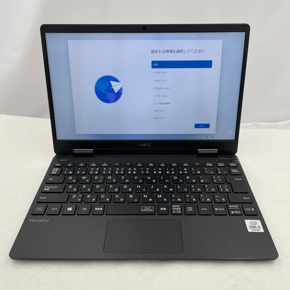 【中古Cランク】NEC VersaPro PC-VKT10CGG6VD6 Core i5 10210Y/メモリ 8GB/SSD 128GB/12.5インチ フルHD/Windows 11 Pro