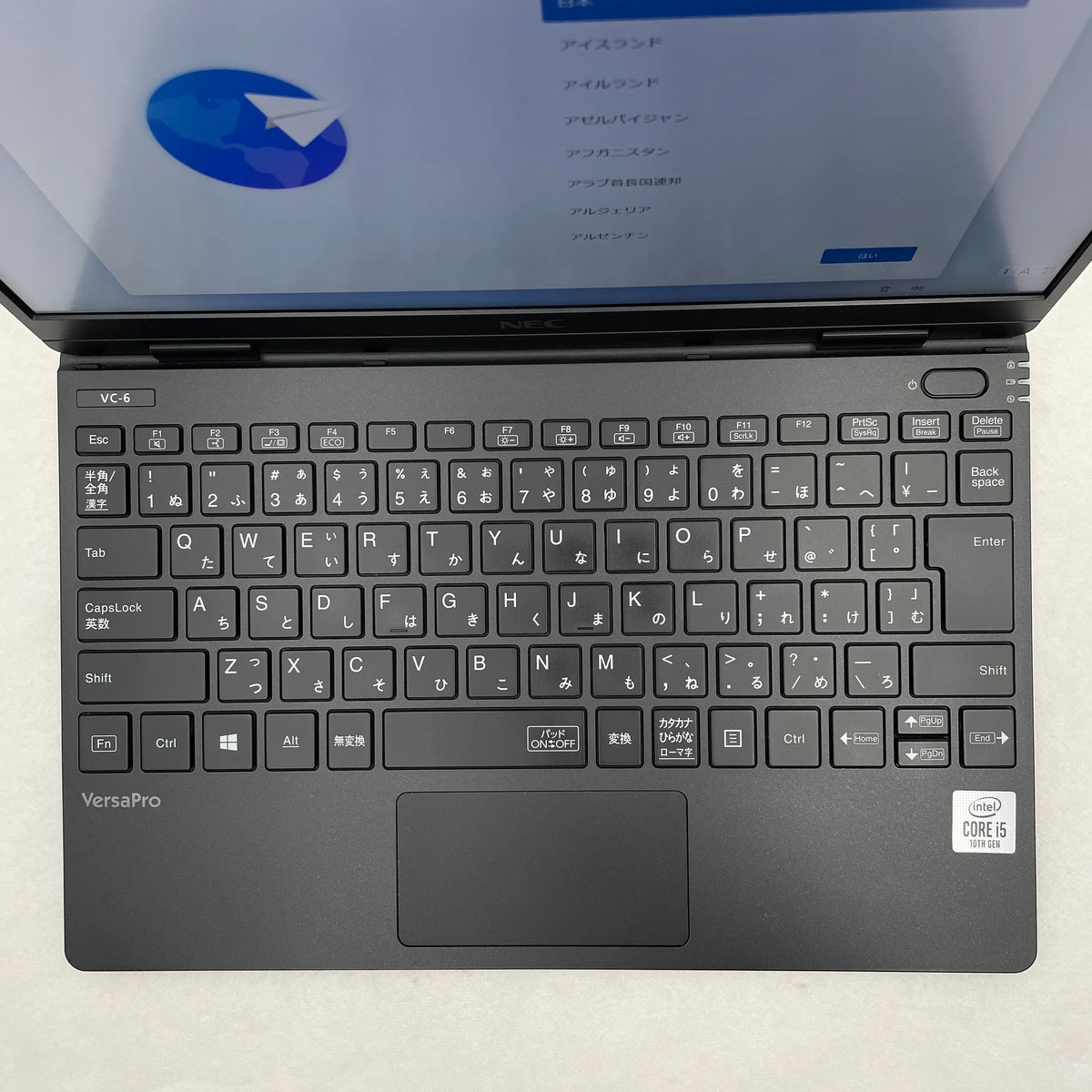 【中古Cランク】NEC VersaPro PC-VKT10CGG6VD6 Core i5 10210Y/メモリ 8GB/SSD 128GB/12.5インチ フルHD/Windows 11 Pro