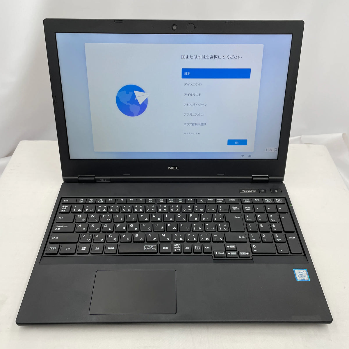 【中古Bランク】NEC VersaPro PC-VKT16XZG5 Core i5 8265U/メモリ 8GB/SSD 256GB/15.6インチ/DVD-ROM/Windows 11 Pro