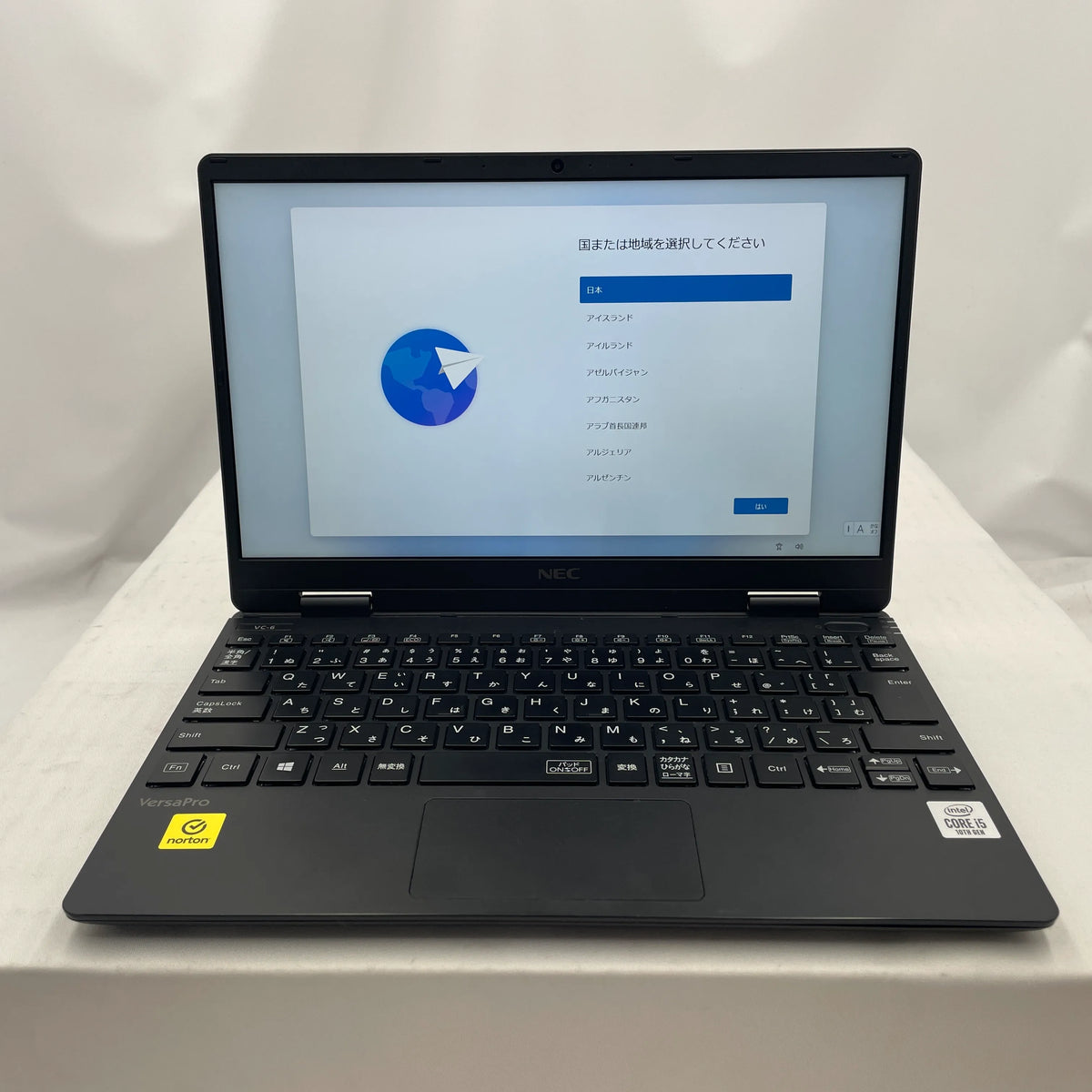 【中古Bランク】NEC VersaPro PC-VKT10CZG6 Core i5 10210Y/メモリ 8GB/SSD 128GB/12.5インチ フルHD/Windows 11 Pro