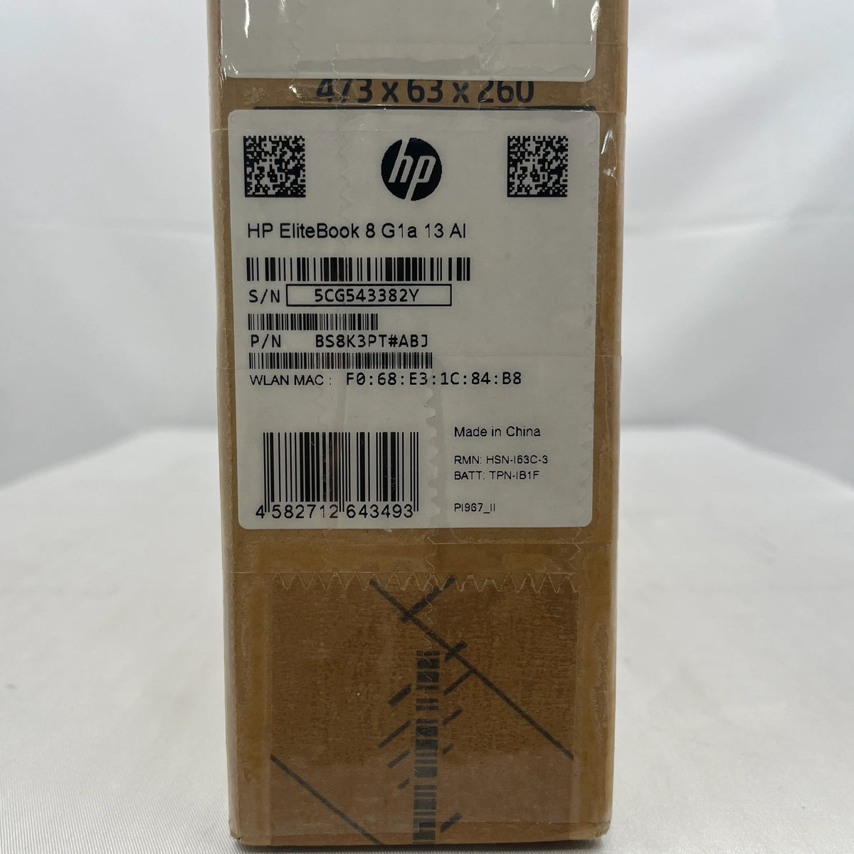 【中古Aランク】HP EliteBook 8 G1a 13 AI Ryzen AI 7 PRO 350/メモリ 32GB/SSD 512GB/13.3インチ WUXGA/Windows 11 Pro