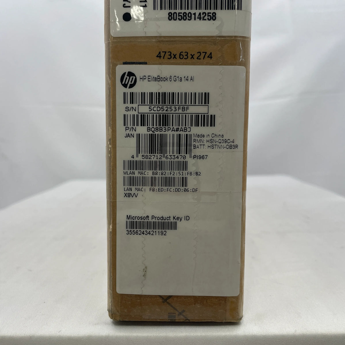 【中古Aランク】HP EliteBook 6 G1a 14 AI Ryzen AI 7 PRO 350/メモリ 16GB/SSD 512GB/14インチ WUXGA/Windows 11 Pro
