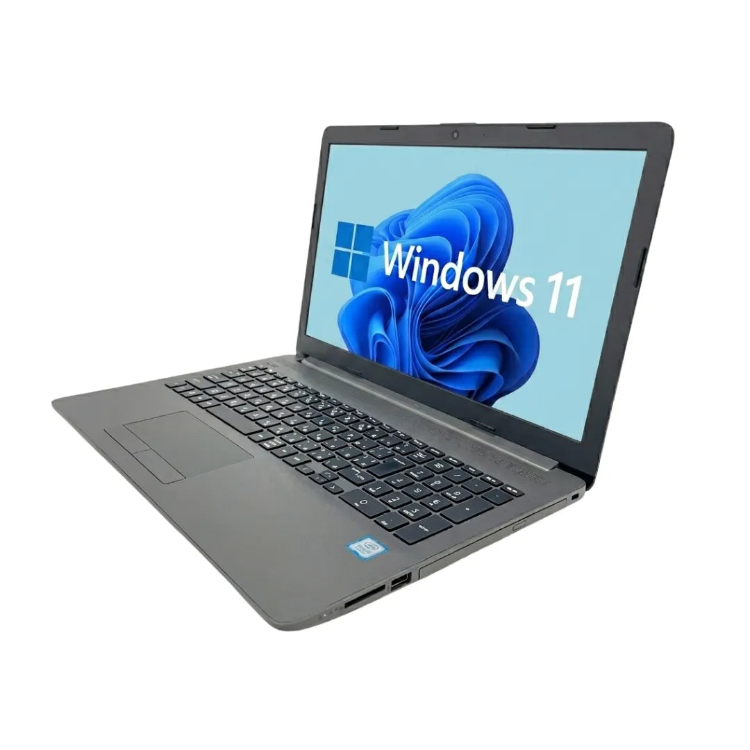 【中古Aランク】HP 250 G7 Core i5 8265U/メモリ 8GB/SSD 256GB/15.6インチ/DVD-MULTI/Windows 11 Pro