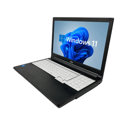 【中古Bランク】富士通 LIFEBOOK A5511 Core i5 1145G7/メモリ 8GB/SSD 256GB/15.6インチ/DVD-ROM/Windows 11 Pro