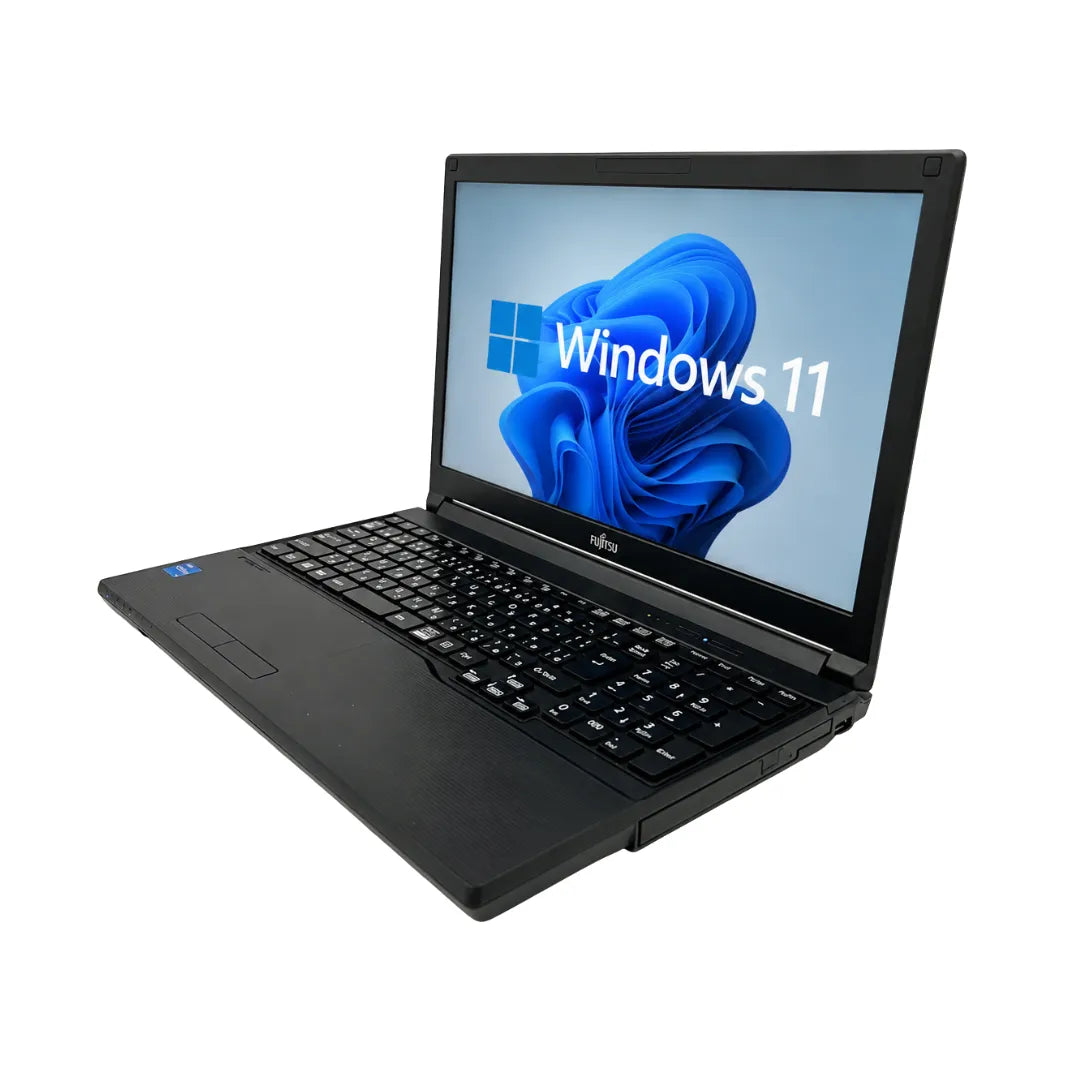【中古Dランク】富士通 LIFEBOOK A5511 Core i5 1145G7/メモリ 8GB/SSD 256GB/15.6インチ/DVD-ROM/Windows 11 Pro