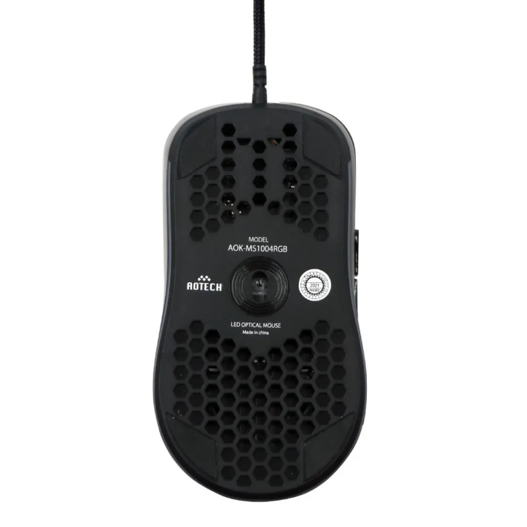 【新品】ITPROTECH ゲーミングRGBマウス AOK-MS1004RGB-BK