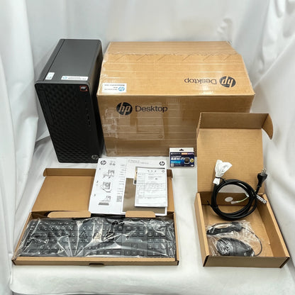美品特価【中古Aランク】HP ProDesk 2 TWR G1a Ryzen 5 8500G/メモリ 8GB/SSD 256GB/DVDマルチ/Windows 11 Home