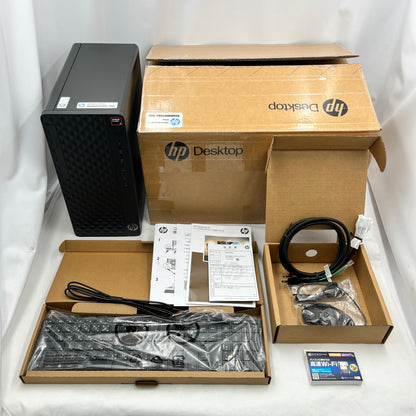 【中古Aランク】HP ProDesk 2 TWR G1a Ryzen 5 8500G/メモリ 8GB/SSD 256GB/DVDマルチ/Windows 11 Pro