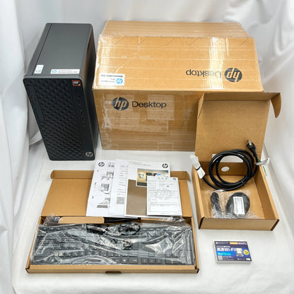美品特価【中古Aランク】HP ProDesk 2 TWR G1a Ryzen 5 8500G/メモリ 8GB/SSD 256GB/DVDマルチ/Windows 11 Home