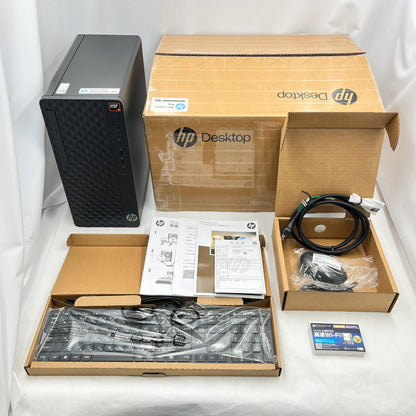 美品特価【中古Aランク】HP ProDesk 2 TWR G1a Ryzen 5 8500G/メモリ 8GB/SSD 256GB/DVDマルチ/Windows 11 Home