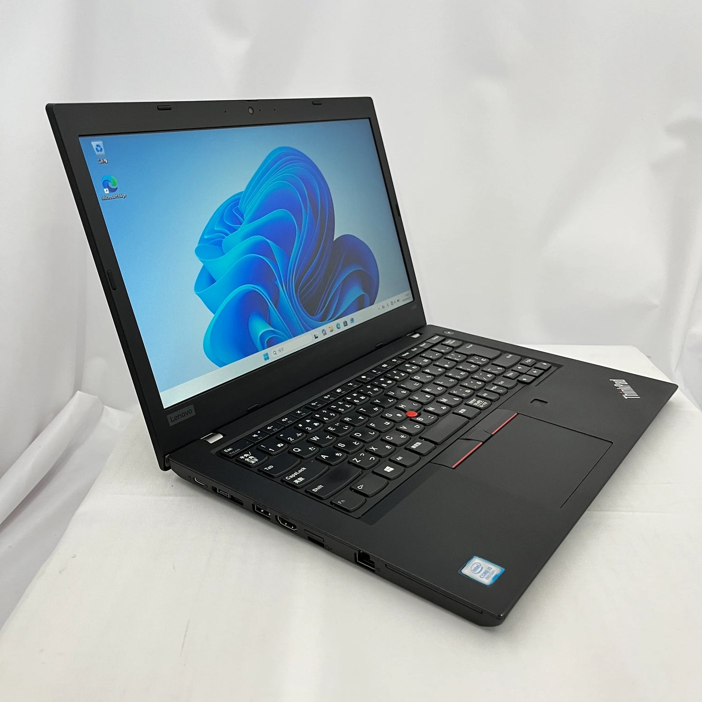 【中古Aランク】Lenovo ThinkPad L490 Core i5 8265U/メモリ8GB/SSD 256GB/14インチ/Windows 11 Pro