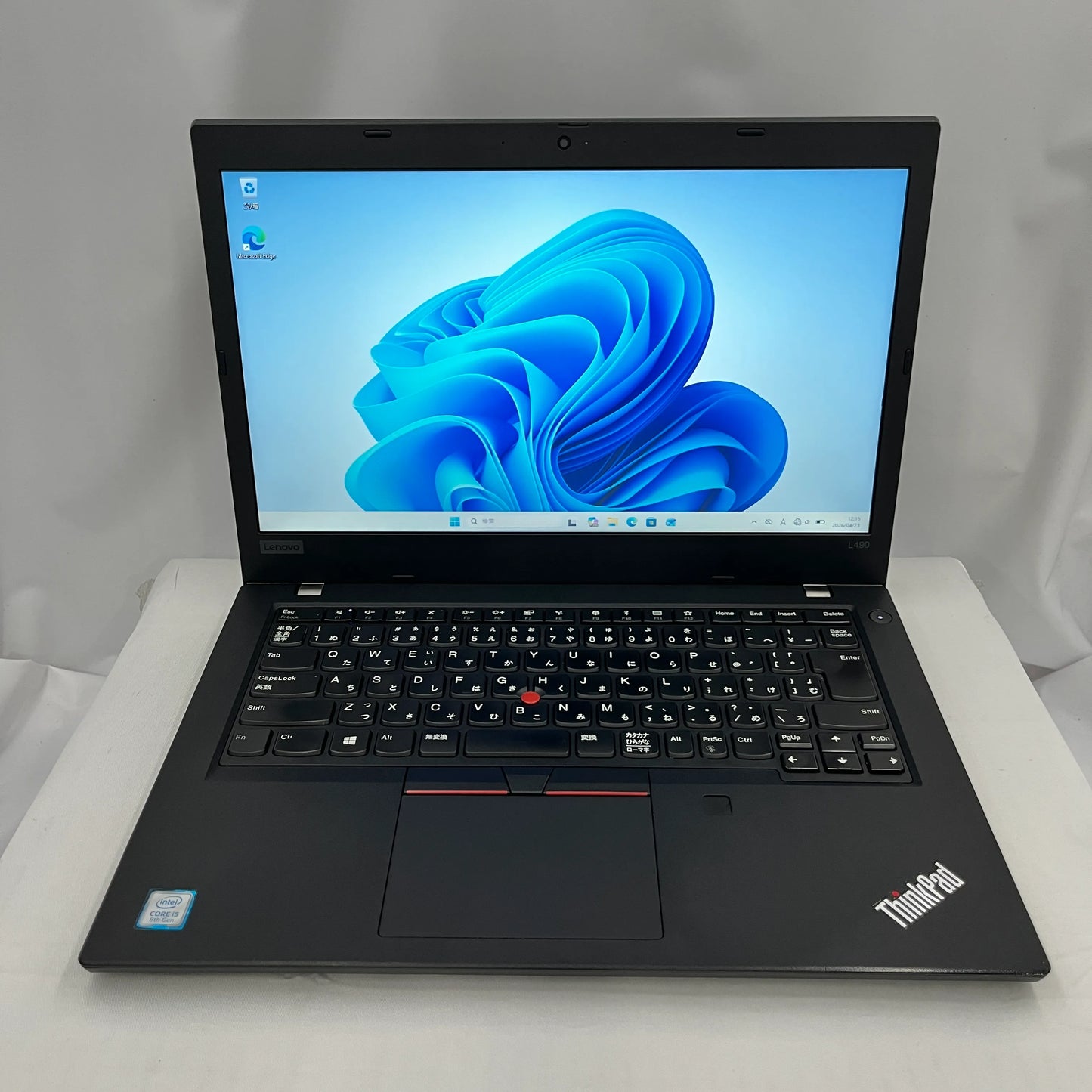 【中古Aランク】Lenovo ThinkPad L490 Core i5 8265U/メモリ8GB/SSD 256GB/14インチ/Windows 11 Pro