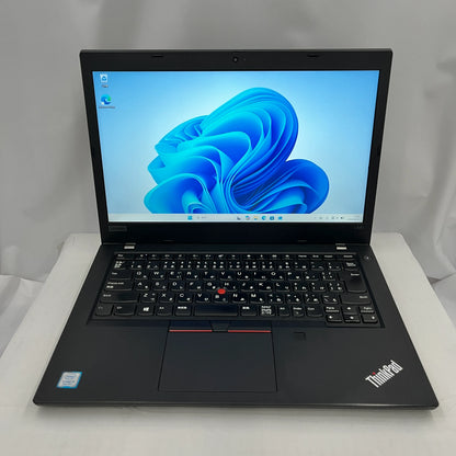 【中古Aランク】Lenovo ThinkPad L490 Core i5 8265U/メモリ8GB/SSD 256GB/14インチ/Windows 11 Pro