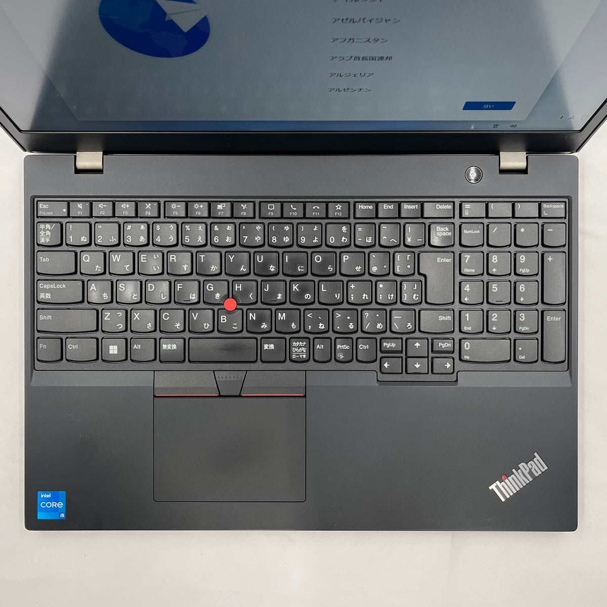【中古Cランク】Lenovo ThinkPad L15 Gen 2 Core i5 1135G7/メモリ 16GB/SSD 512GB/15.6インチ フルHD/Windows 11 Pro