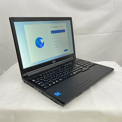 【中古Dランク】富士通 LIFEBOOK A5511 Core i5 1145G7/メモリ 8GB/SSD 256GB/15.6インチ/DVD-ROM/Windows 11 Pro
