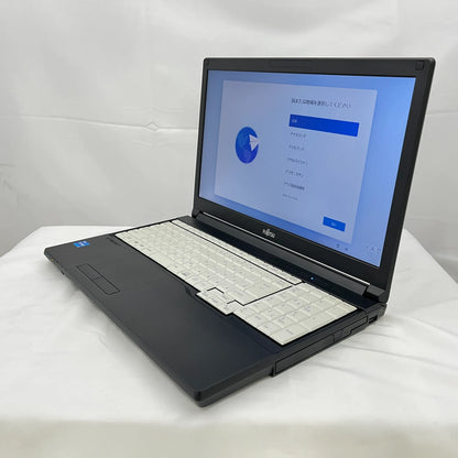 【中古Bランク】富士通 LIFEBOOK A5511 Core i5 1145G7/メモリ 8GB/SSD 256GB/15.6インチ/DVD-ROM/Windows 11 Pro