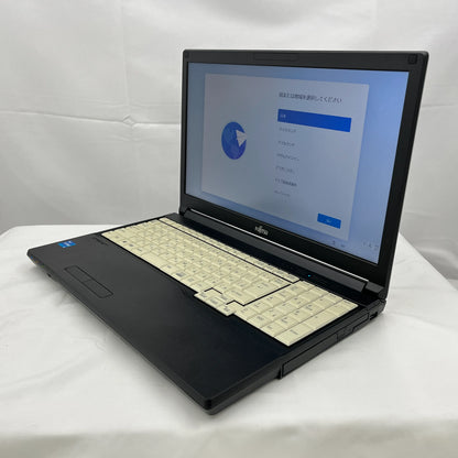 【中古Dランク】富士通 LIFEBOOK A5511 Core i5 1145G7/メモリ 8GB/SSD 256GB/15.6インチ/DVD-ROM/Windows 11 Pro