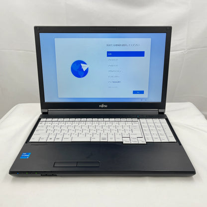 【中古Bランク】富士通 LIFEBOOK A5511 Core i5 1145G7/メモリ 8GB/SSD 256GB/15.6インチ/DVD-MULTI/Windows 11 Pro