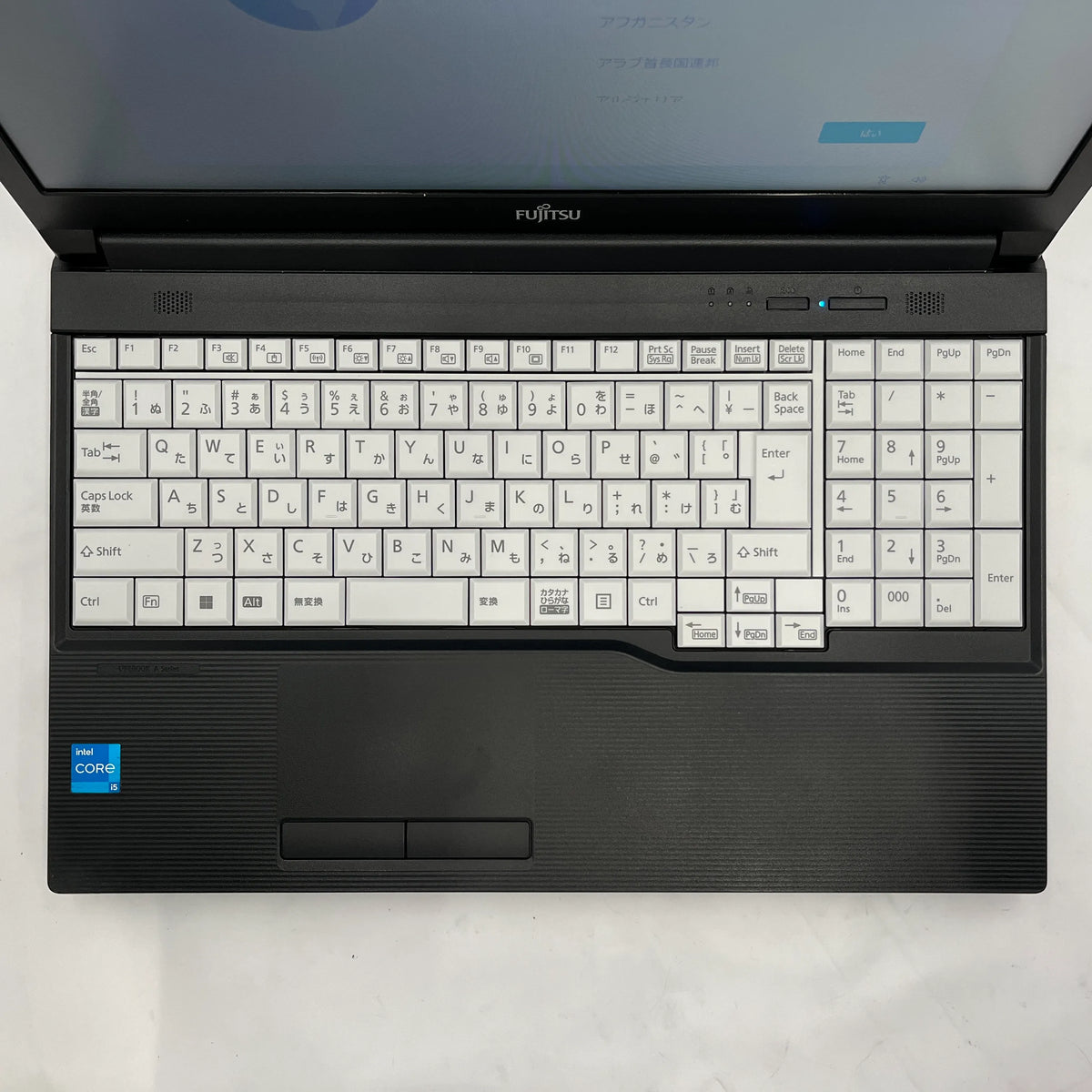 【中古Bランク】富士通 LIFEBOOK A5511 Core i5 1145G7/メモリ 8GB/SSD 256GB/15.6インチ/DVD-MULTI/Windows 11 Pro