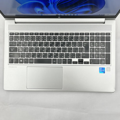 【中古Cランク】HP ProBook 450 G8 Core i7 1165G7/16GB/SSD 512GB/15.6インチ フルHD/Windows 11 Pro