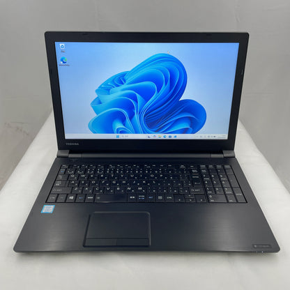 【中古Cランク】dynabook(東芝) B65/DN Core i5 8250U/メモリ8GB/SSD 128GB/15.6インチ/Windows 11 Pro