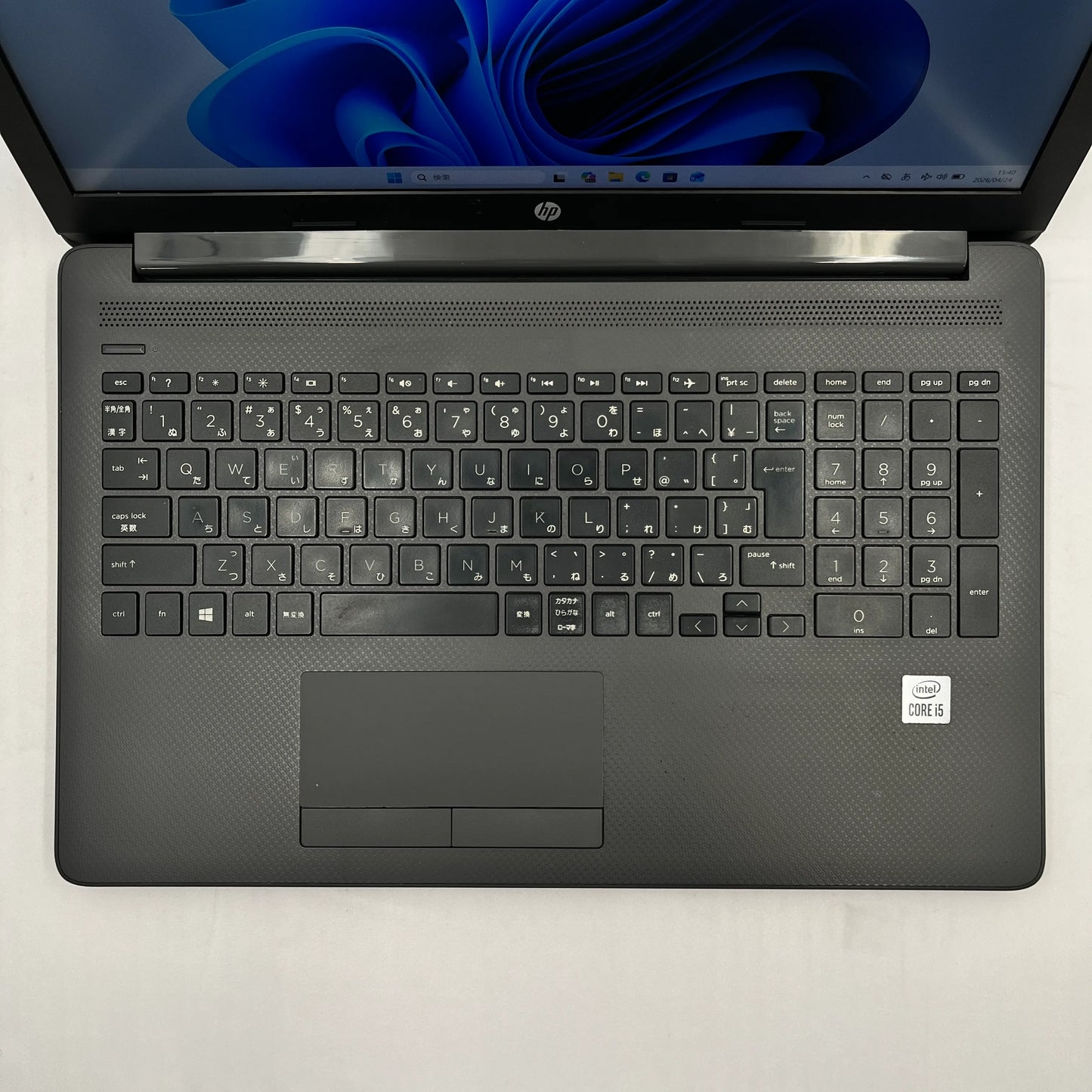 【中古Bランク】HP 250 G7 Core i5 1035G1/メモリ 8GB/SSD 256GB/15.6インチ フルHD/Windows 11 Pro