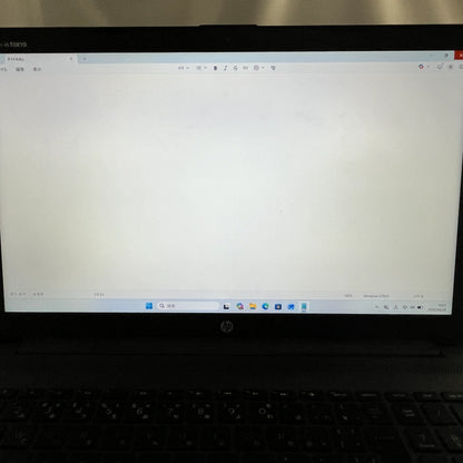 【中古Bランク】HP 250 G7 Core i5 1035G1/メモリ 8GB/SSD 256GB/15.6インチ フルHD/Windows 11 Pro