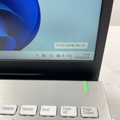 【中古Dランク】VAIO VAIO VJS154C11N Core i7 9750H/メモリ 16GB/SSD 512GB/15.6インチ フルHD/DVD-MULTI/Windows 11 Pro