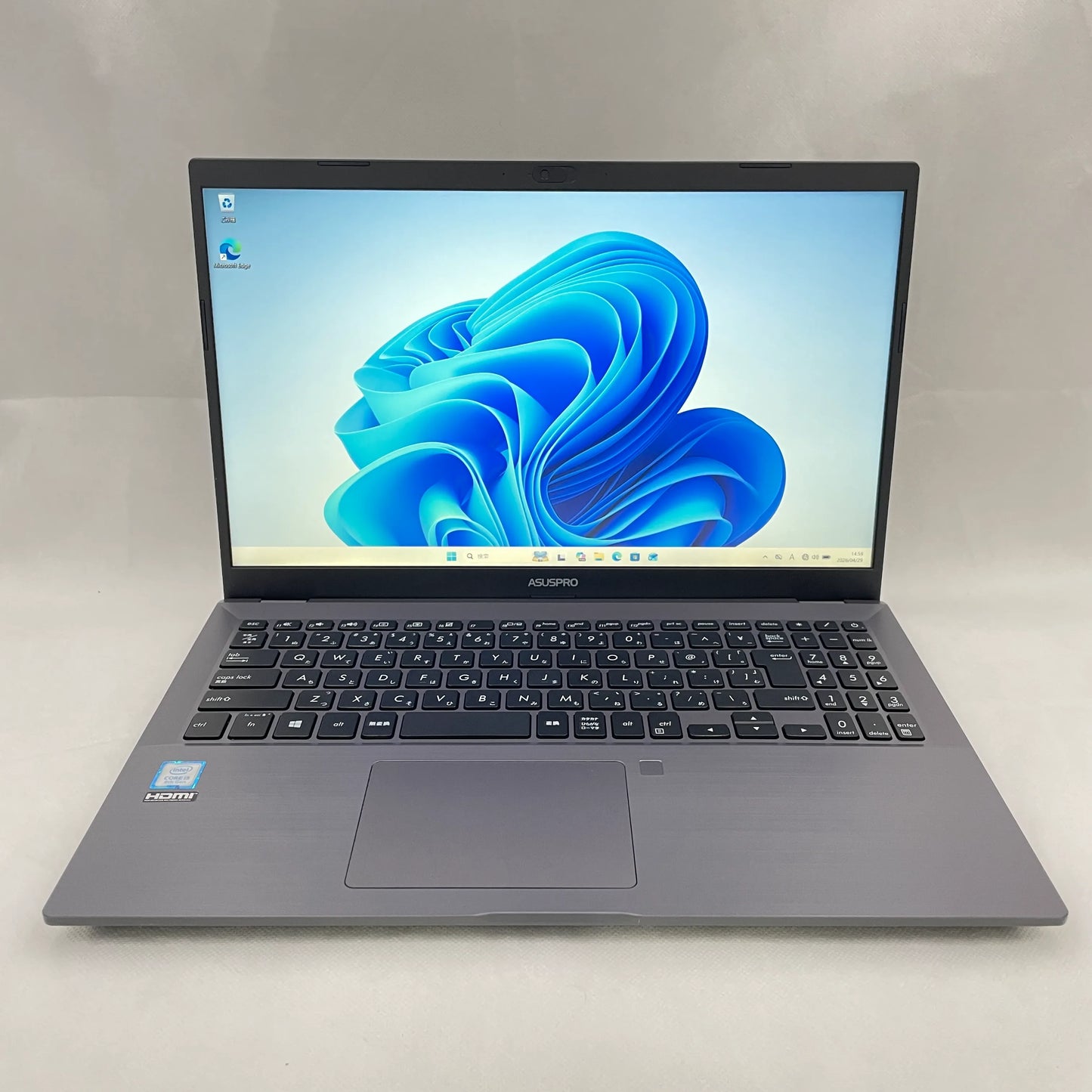 【中古Bランク】ASUS ASUSPRO P3540FA Core i5 8265U/メモリ 8GB/SSD 256GB/15.6インチ フルHD/Windows 11 Pro