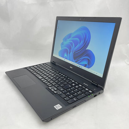【中古Aランク】NEC VersaPro PC-VUT16FBGS3R9 Core i5 10210U/メモリ8GB/SSD 256GB/15.6インチ/DVD-MULTI/Windows 11 Pro