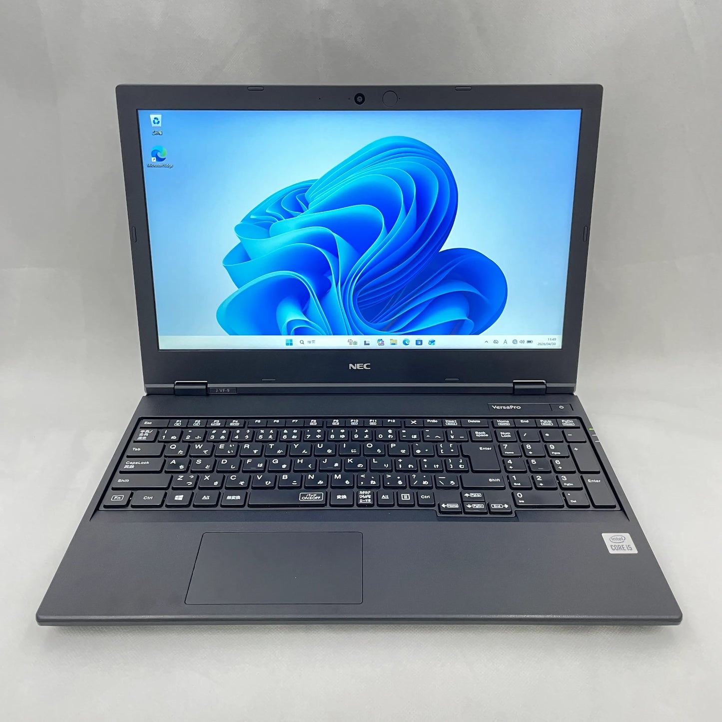 【中古Aランク】NEC VersaPro PC-VUT16FBGS3R9 Core i5 10210U/メモリ8GB/SSD 256GB/15.6インチ/DVD-MULTI/Windows 11 Pro
