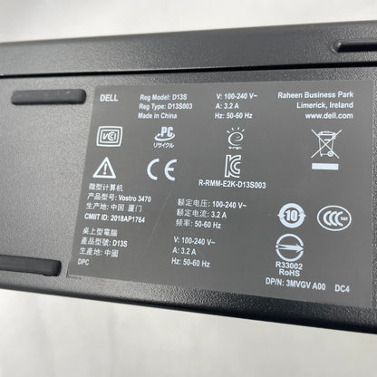 【中古Aランク】Dell Vostro 3470 Core i5 8400/メモリ 16GB/SSD 256GB/DVD-MULTI/Windows 11 Pro