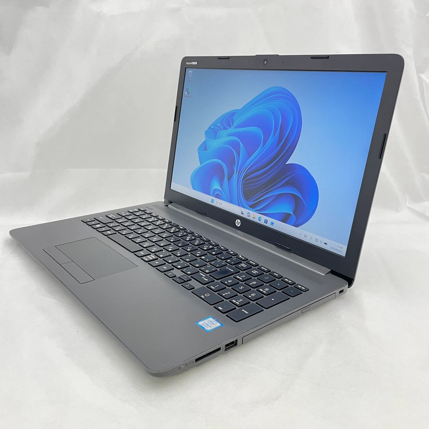 【中古Aランク】HP 250 G7 Core i5 8265U/メモリ 8GB/SSD 256GB/15.6インチ/DVD-MULTI/Windows 11 Pro