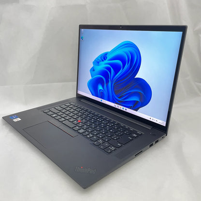 【中古Aランク】Lenovo ThinkPad P1 Gen 4 Core i7 11800H/メモリ 16GB/SSD 512GB/16インチ/Windows 11 Pro