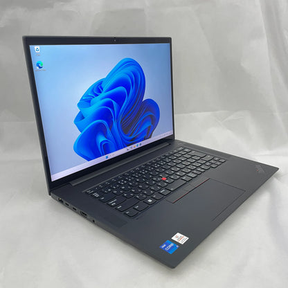 【中古Aランク】Lenovo ThinkPad P1 Gen 4 Core i7 11800H/メモリ 16GB/SSD 512GB/16インチ/Windows 11 Pro