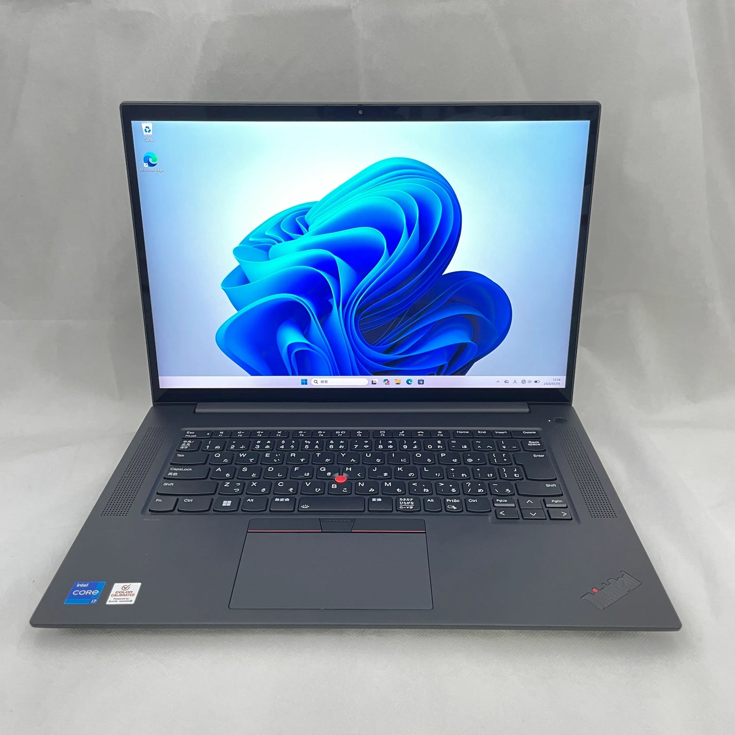 【中古Aランク】Lenovo ThinkPad P1 Gen 4 Core i7 11800H/メモリ 16GB/SSD 512GB/16インチ/Windows 11 Pro