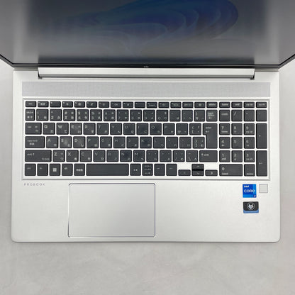 【中古Aランク】HP ProBook 450 G9 Core i7 1255U/メモリ16GB/SSD 512GB/15.6インチ フルHD/Windows 11 Pro