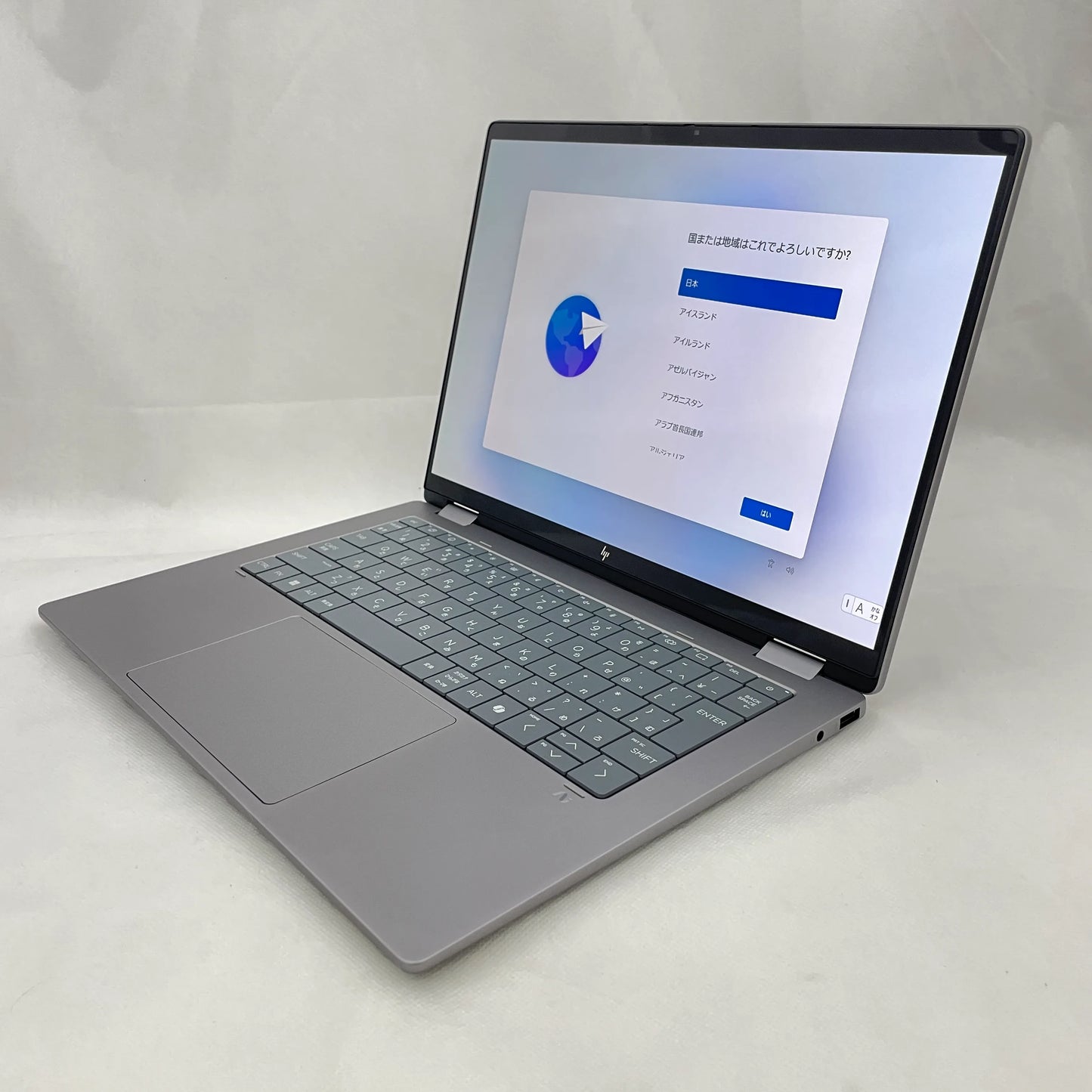 【中古Aランク】HP OmniBook X Flip Laptop AI 14-fk0004AU Ryzen AI 5 340/メモリ 16GB/SSD 512GB/14インチ/Windows 11 Home
