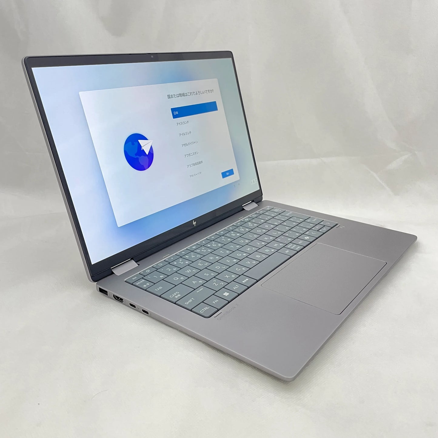 【中古Aランク】HP OmniBook X Flip Laptop AI 14-fk0004AU Ryzen AI 5 340/メモリ 16GB/SSD 512GB/14インチ/Windows 11 Home